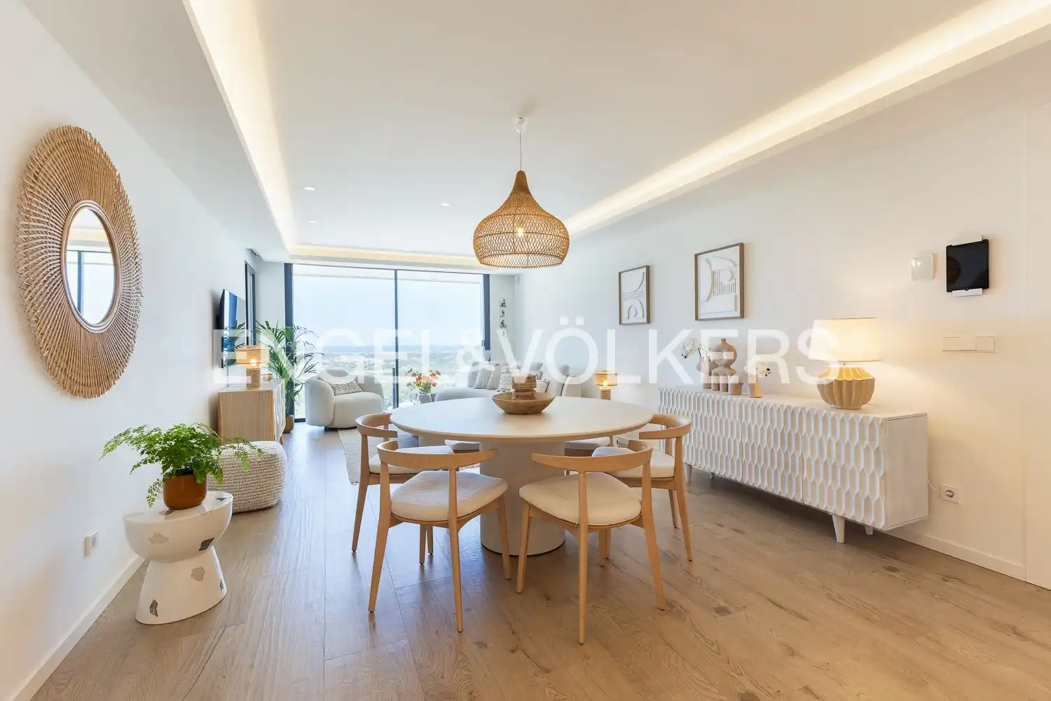 Living room of Attic for rent in Pedreguer  with Air Conditioner, Heating and Terrace