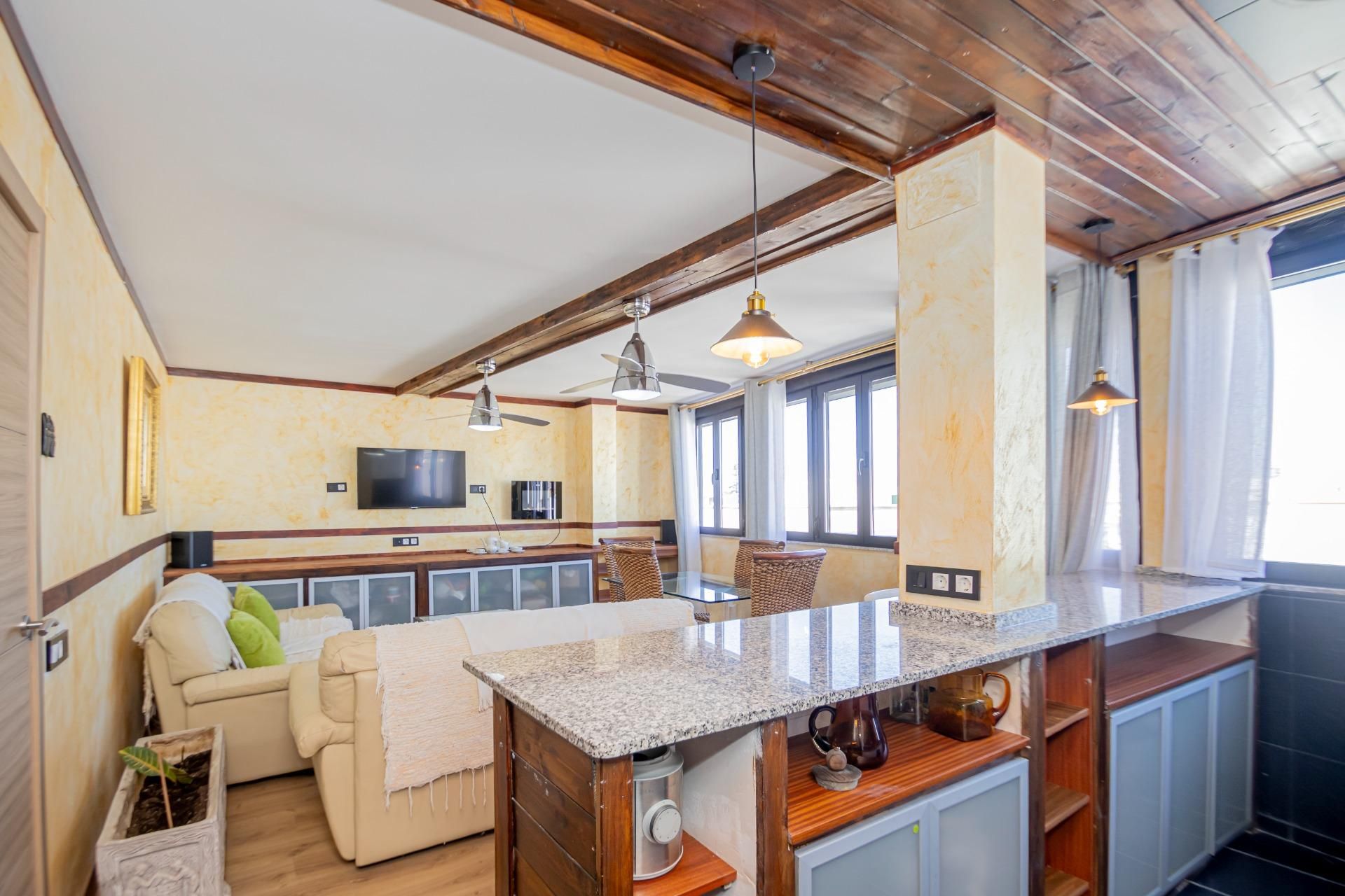 Kitchen of Flat for sale in Chipiona  with Heating and Parquet flooring