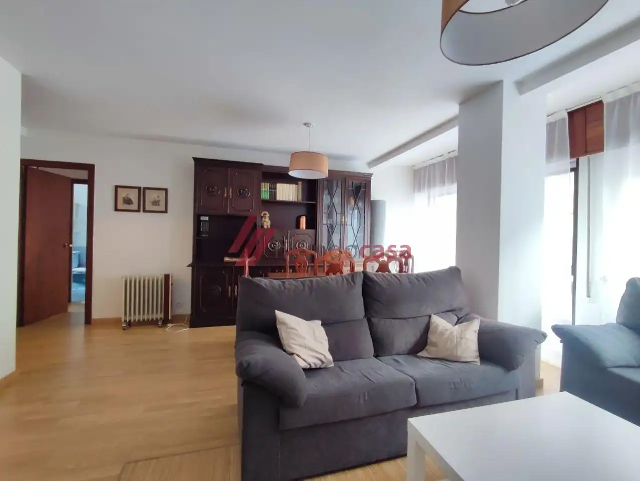 Wohnzimmer von Wohnung zur Miete in Ferrol mit Terrasse und Möbliert