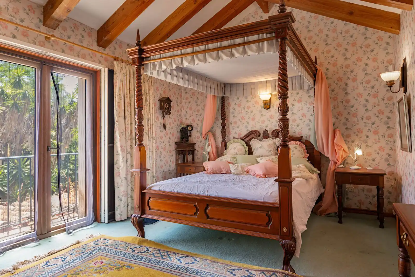 Dormitori de Casa o xalet en venda en Manilva amb Aire condicionat, Jardí privat i Terrassa