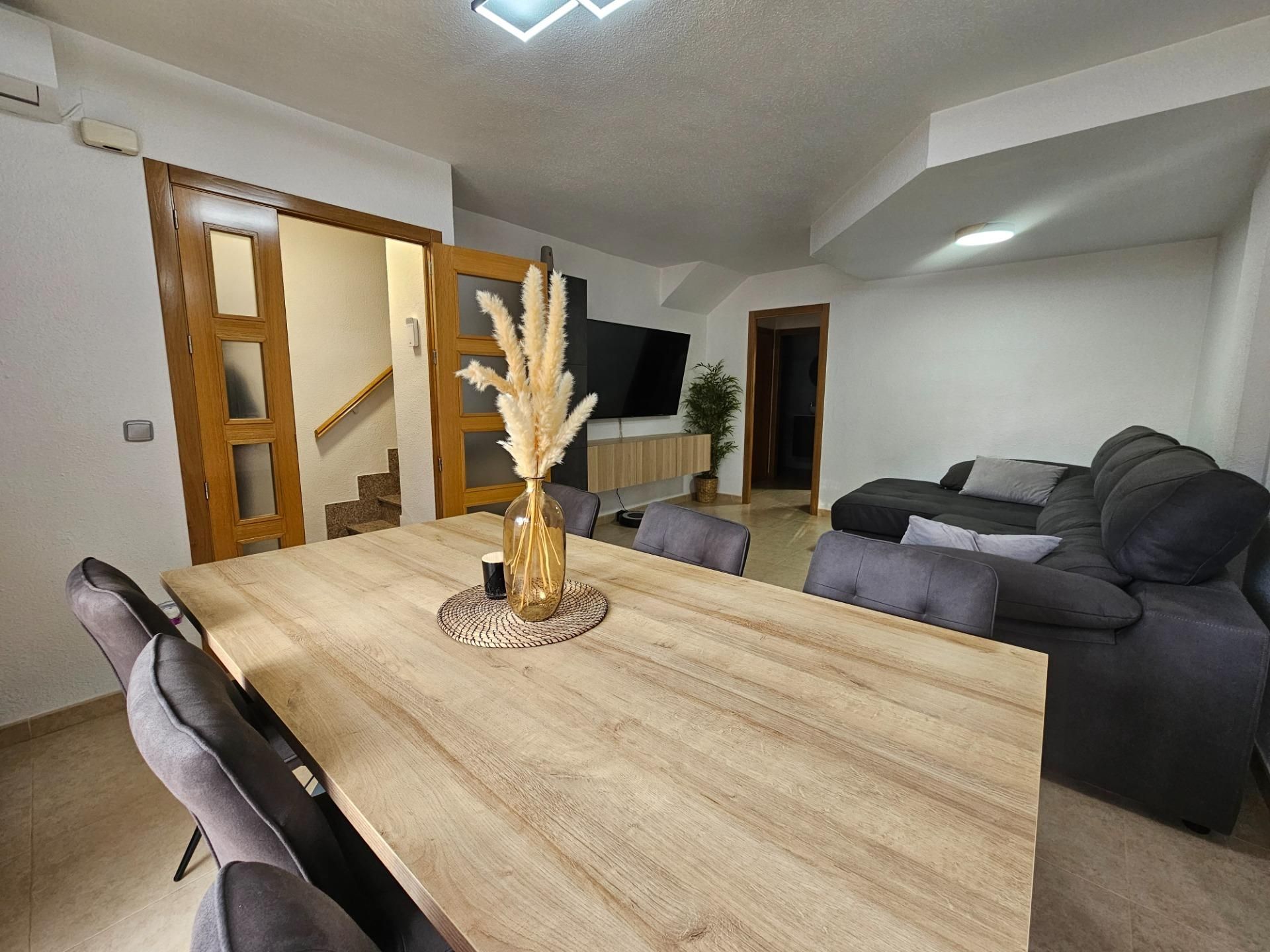 Esszimmer von Maisonette zum Verkauf in  Murcia Capital mit Klimaanlage, Privatgarten und Terrasse