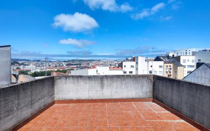 Terrassa de Apartament de lloguer en A Coruña Capital  amb Calefacció, Terrassa i Traster