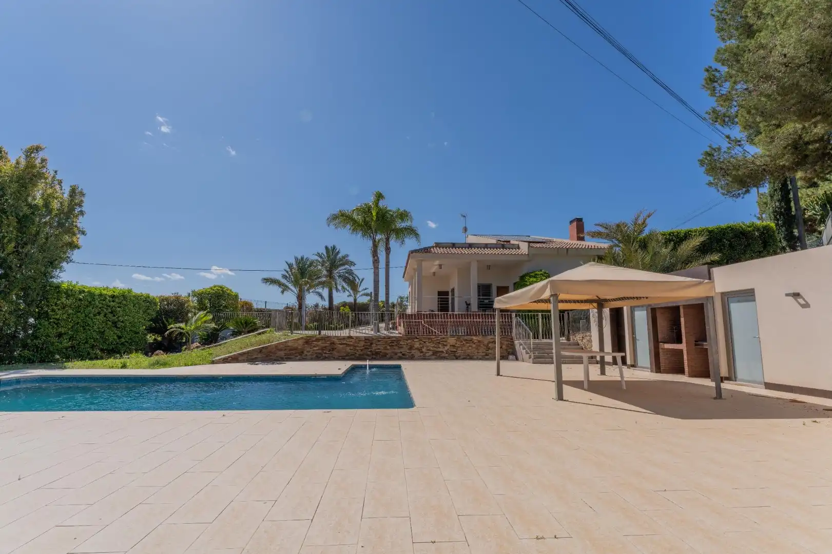 Vista exterior de Casa o chalet en venta en Elche / Elx con Aire acondicionado, Calefacción y Jardín privado