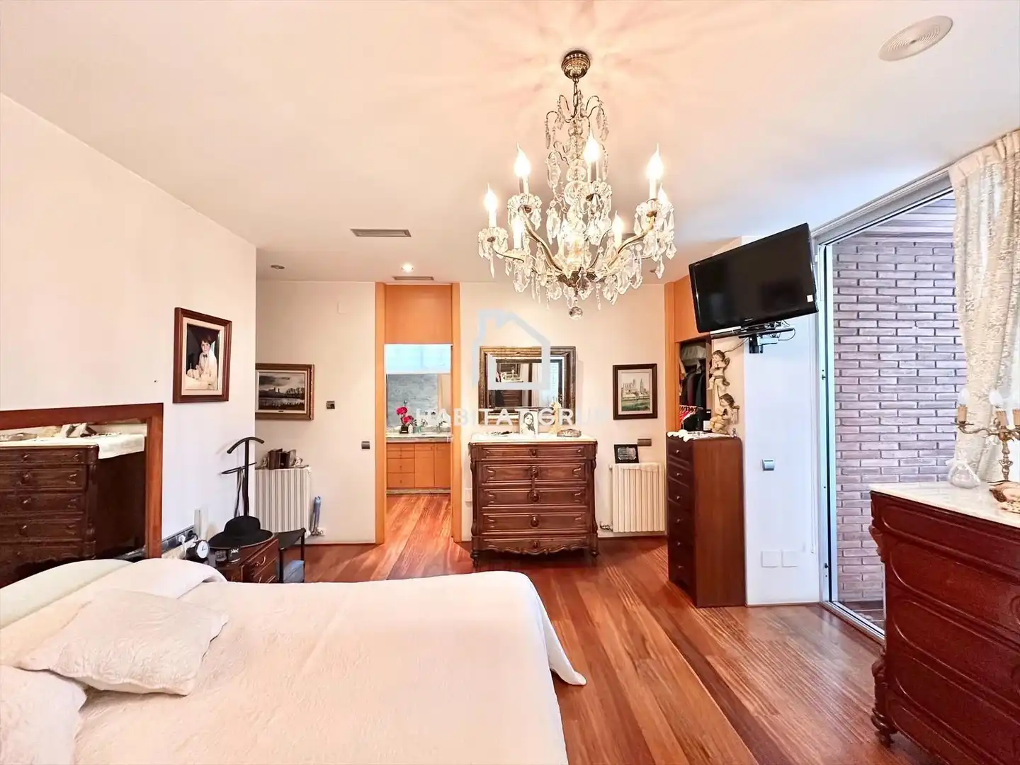 Habitación de Casa o chalet en venta en Girona con Aire acondicionado, Calefacción y Jardín privado