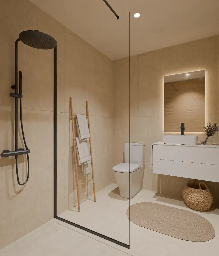 Baño de Apartamento en venta en Cullera con Aire acondicionado, Calefacción y Terraza