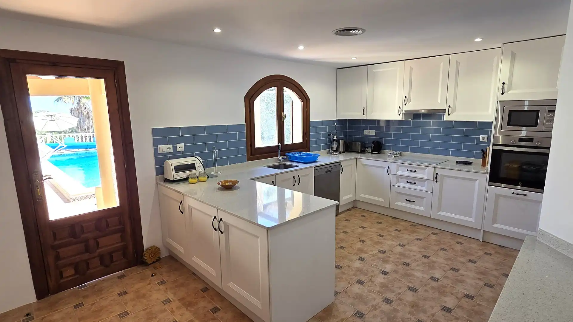 Cocina de Casa o chalet en venta en Cartagena con Aire acondicionado, Jardín privado y Terraza
