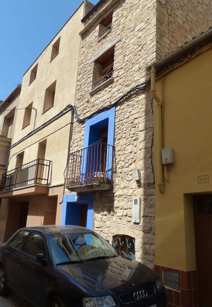 Vista exterior de Casa o xalet en venda en La Pobla de Massaluca amb Aire condicionat, Calefacció i Parquet
