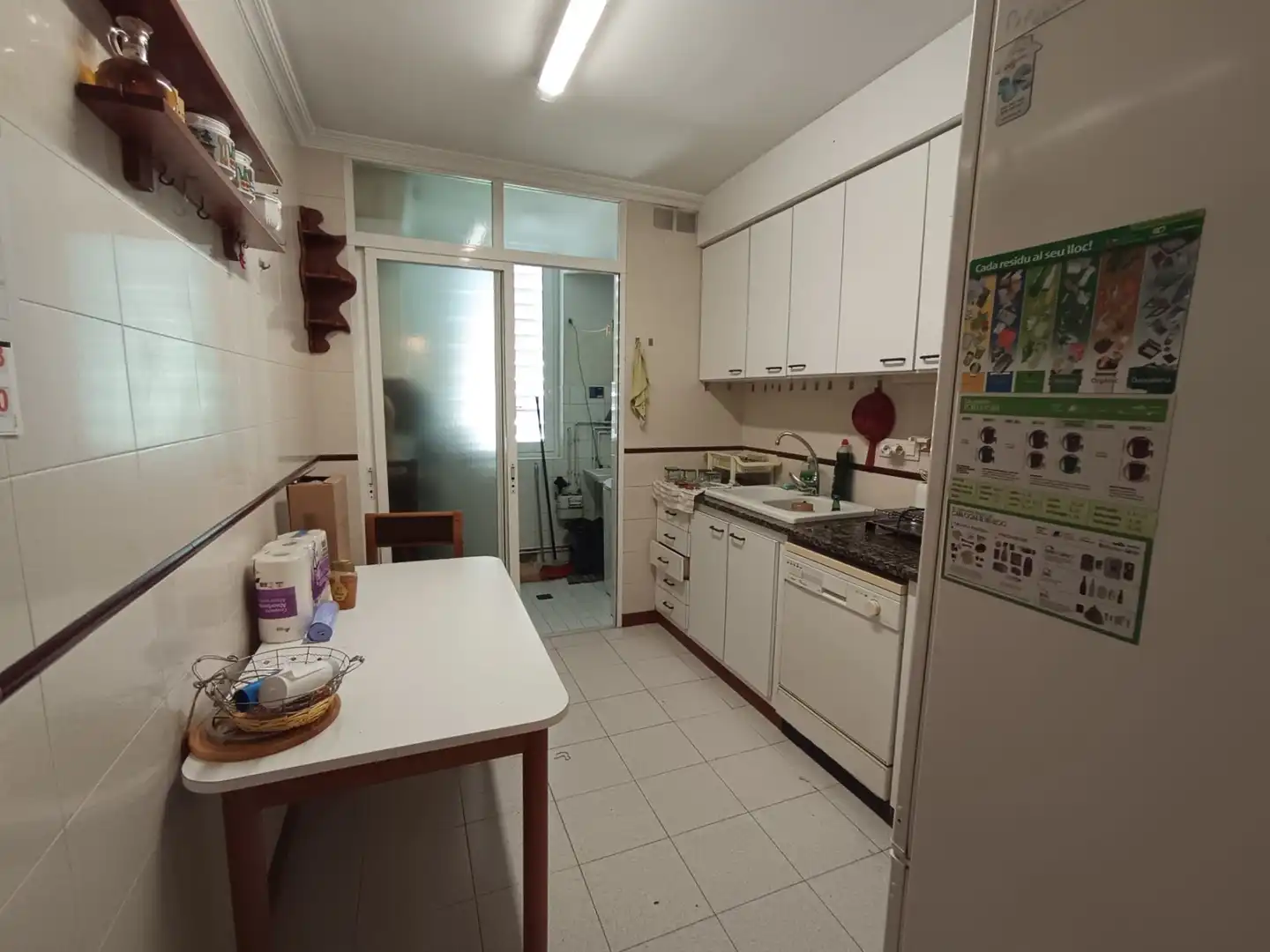 Küche von Wohnung zum Verkauf in Bescanó mit Heizung und Schwimmbad