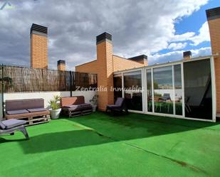 Terrace of Attic for sale in Cuarte de Huerva  with Air Conditioner, Heating and Private garden