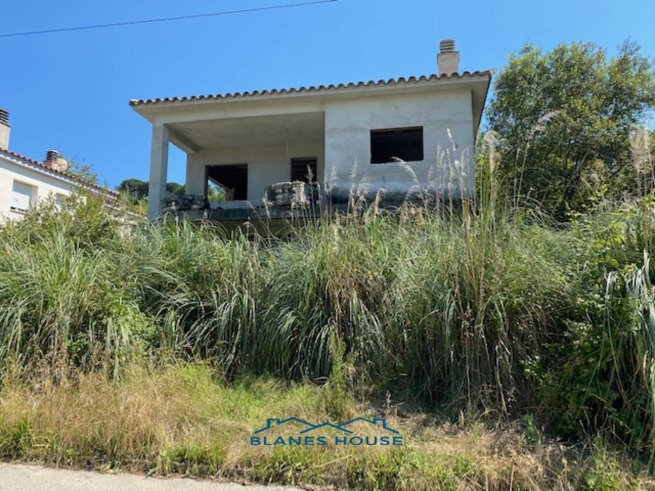 Vista exterior de Casa o xalet en venda en Lloret de Mar amb Jardí privat i Terrassa