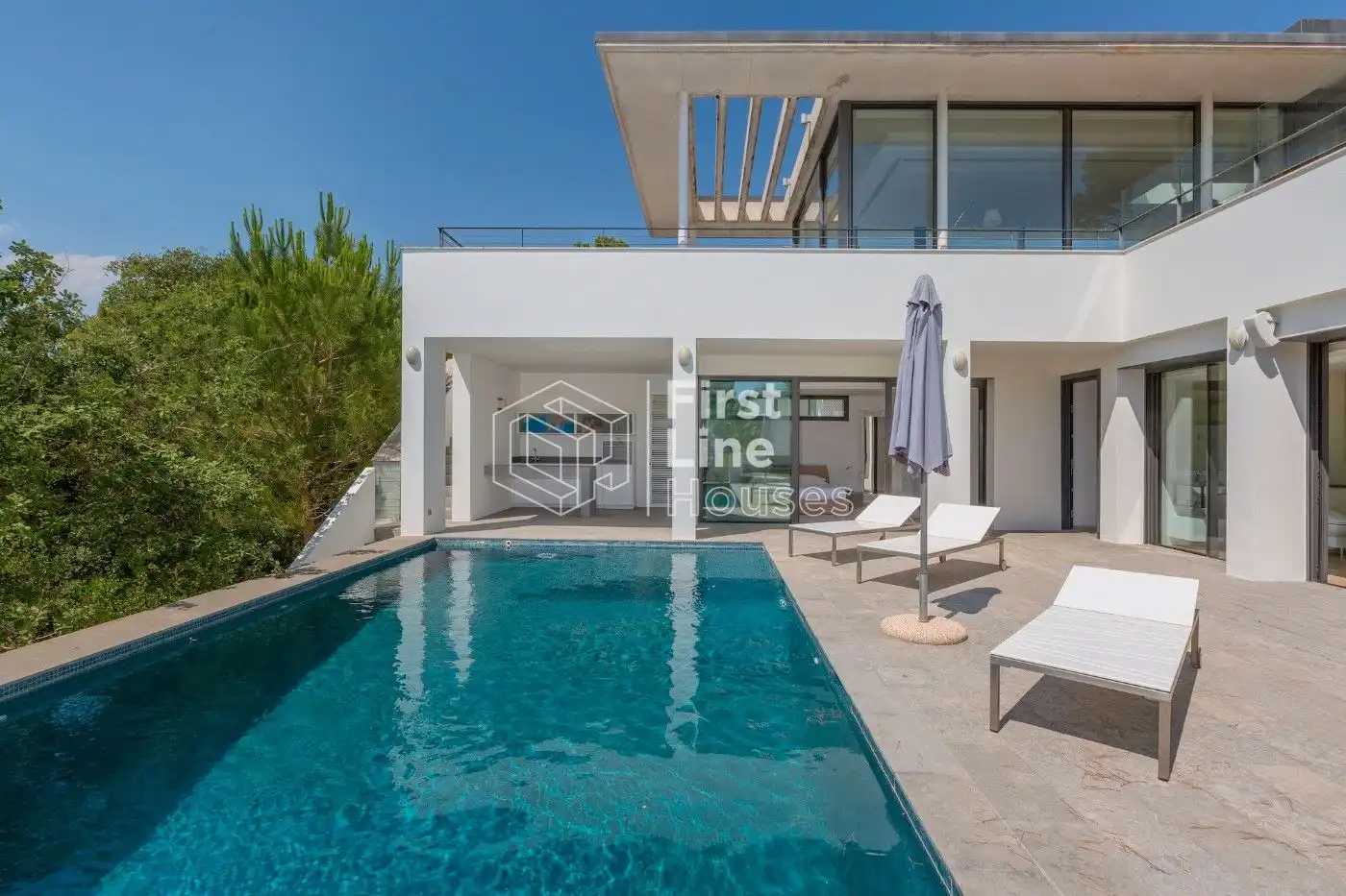 Vista exterior de Casa o chalet en venta en Caldes de Malavella con Aire acondicionado, Calefacción y Terraza