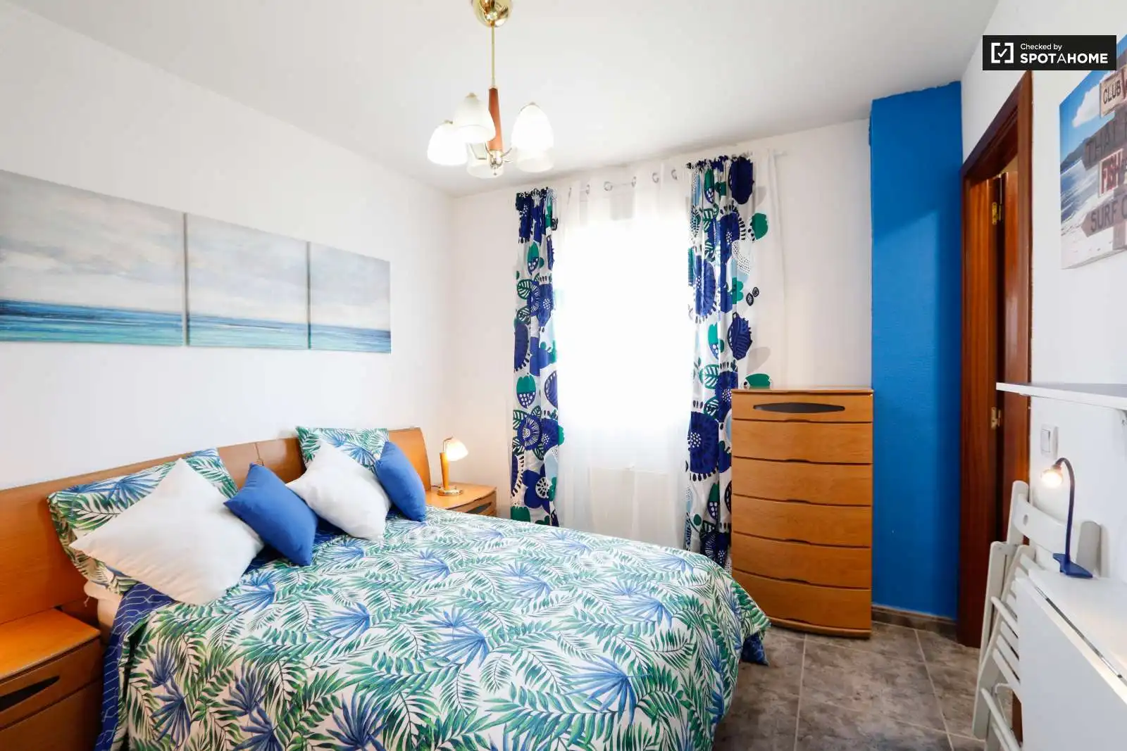 Bedroom of Flat for share in Alcalá de Henares  with Air Conditioner, Terrace and Furnished