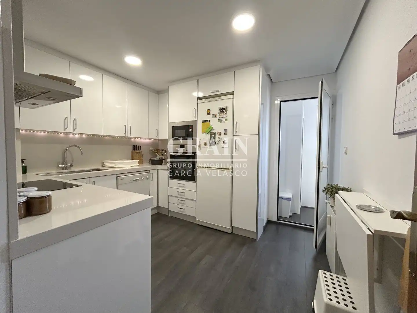 Kitchen of Flat for rent in Albacete  with Air Conditioner, Heating and Storage room