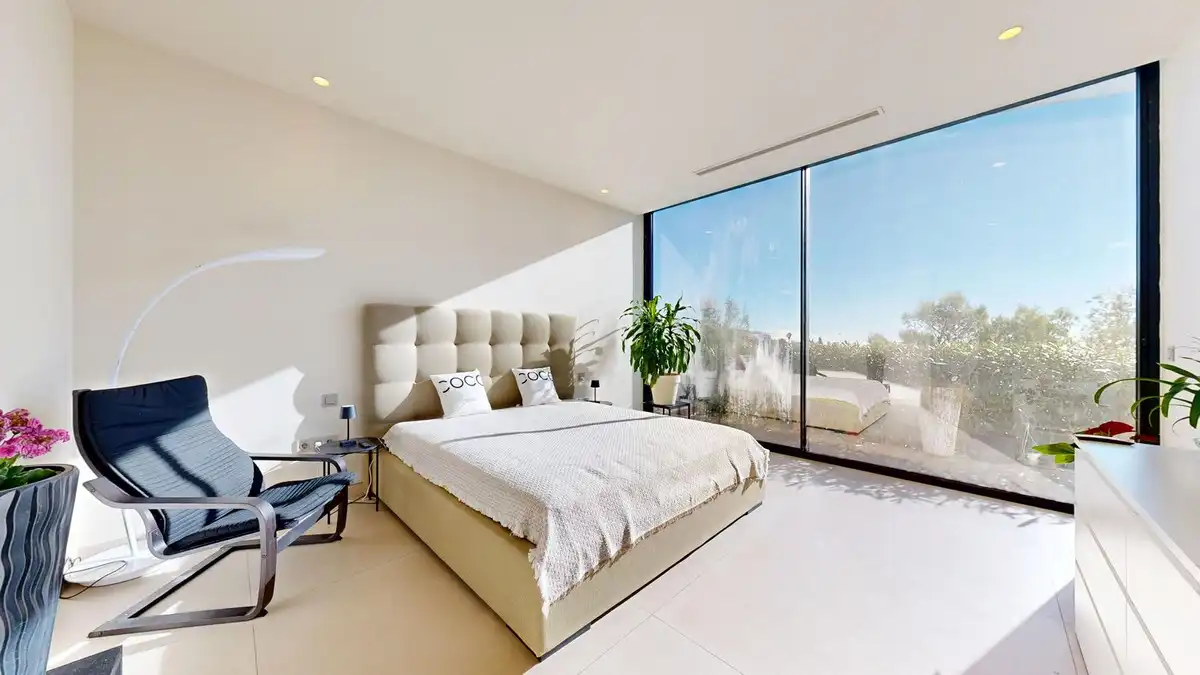Bedroom of Houses for rent in Marbella  with Air Conditioner, Private garden and Terrace