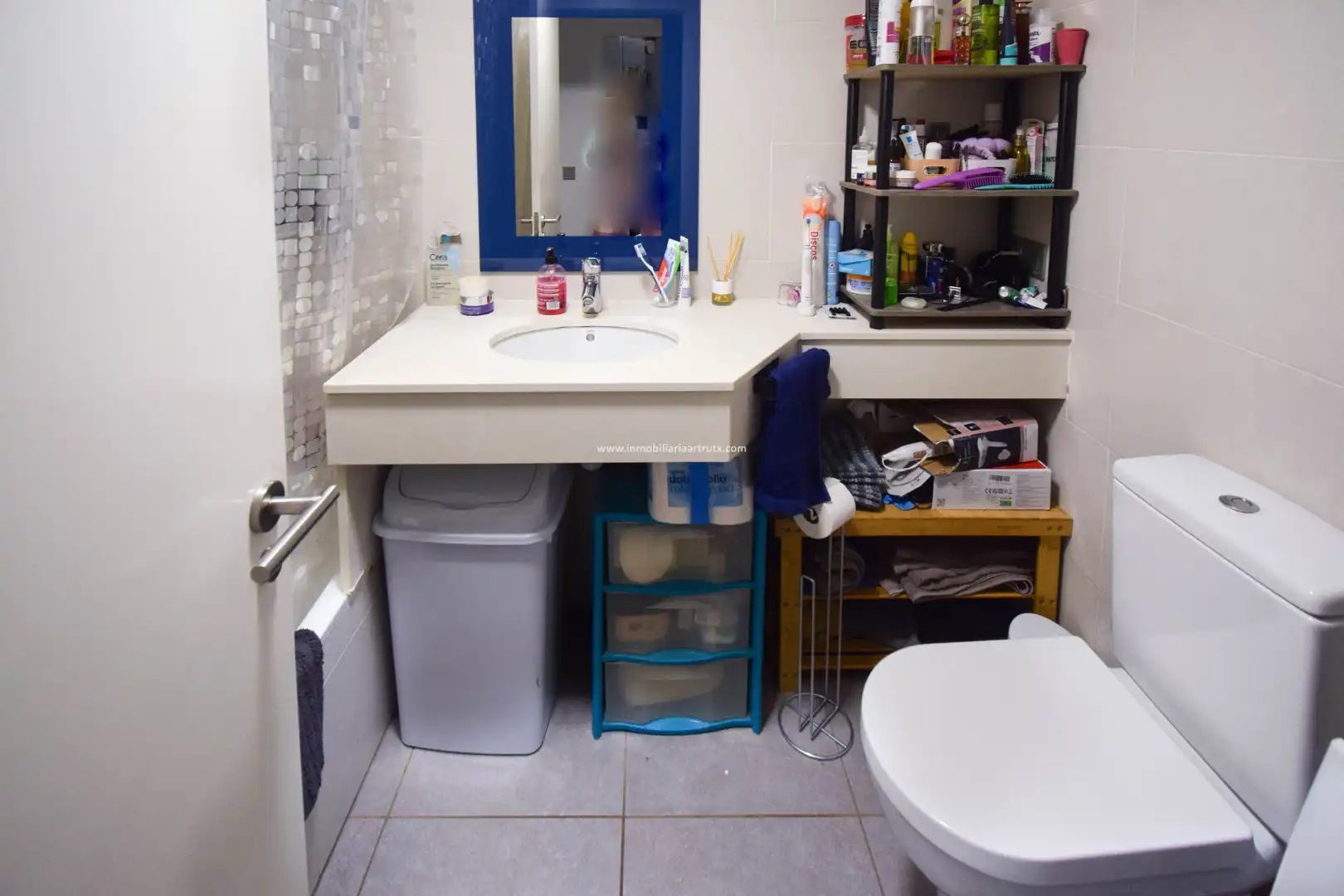 Badezimmer von Erdgeschoss zum Verkauf in Es Mercadal mit Klimaanlage und Gemeinschaftspool