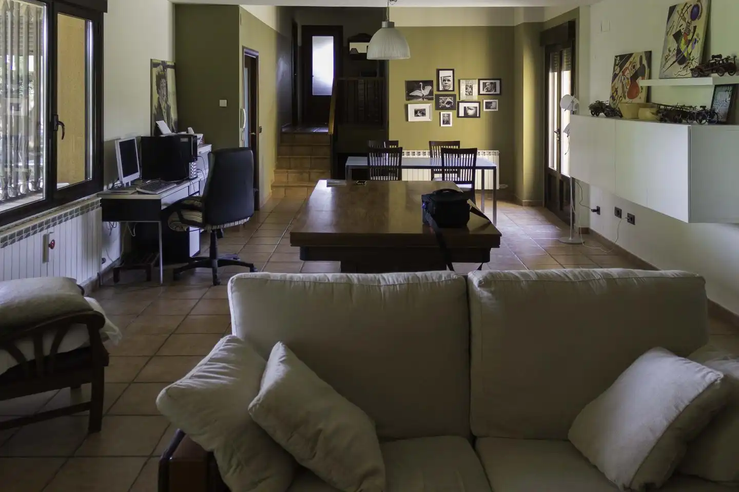 Sala d'estar de Casa o xalet en venda en Alfaro amb Aire condicionat, Calefacció i Jardí privat