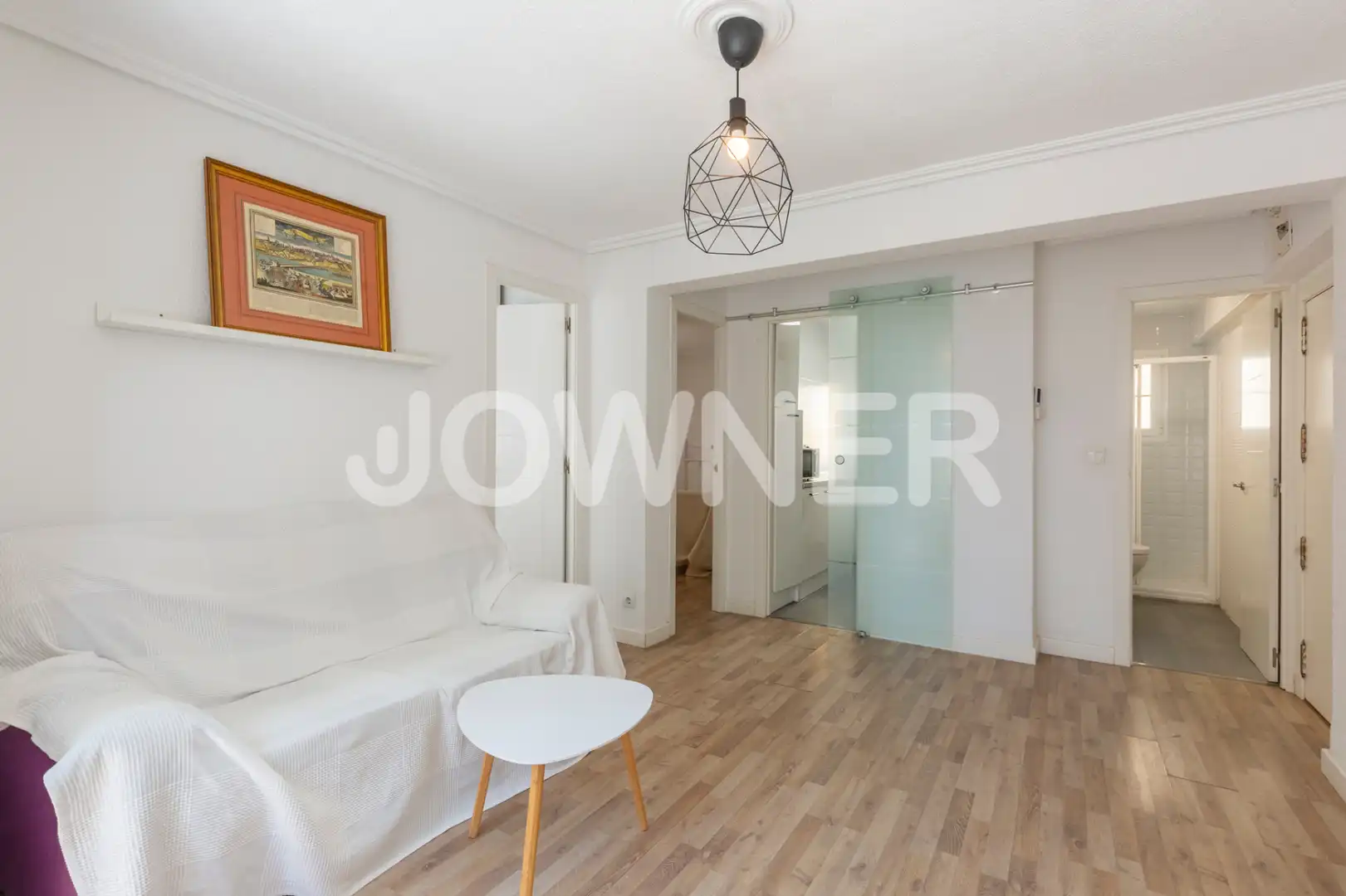 Sala de estar de Piso de alquiler en Madrid con Amueblado, Lavadora y Microondas