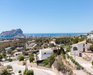 Exterior view of Residential for sale in Benissa