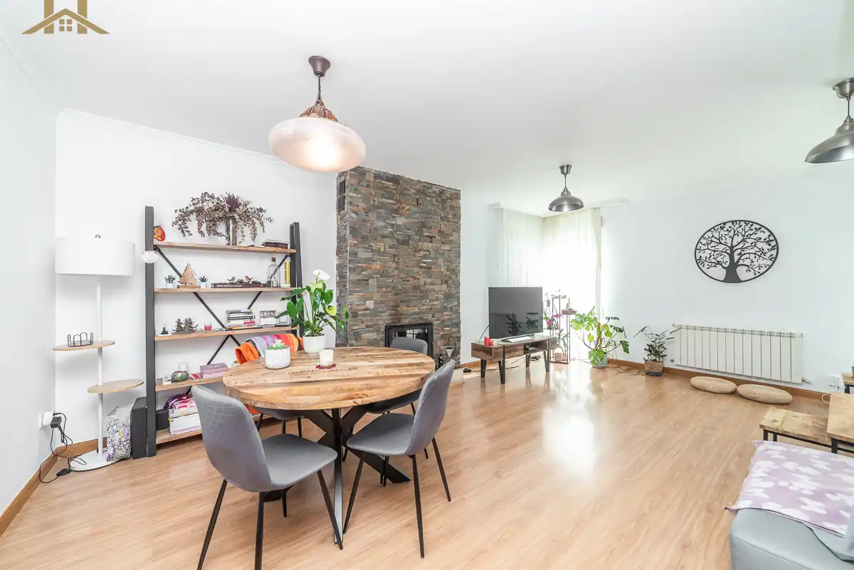Sala de estar de Casa o chalet en venta en Collado Mediano con Calefacción y Jardín privado