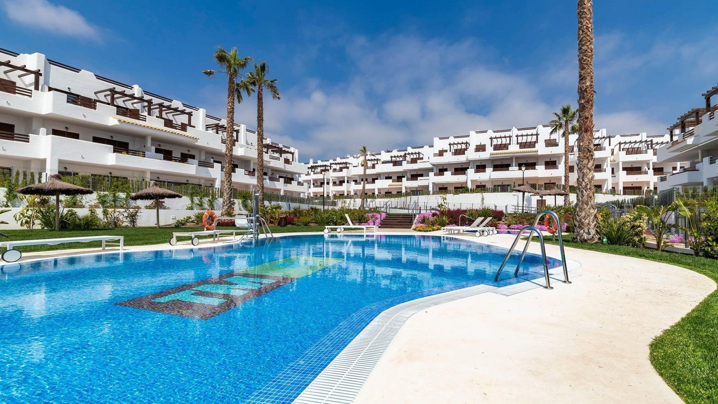 Exterior view of Flat for sale in Pulpí  with Terrace and Community pool