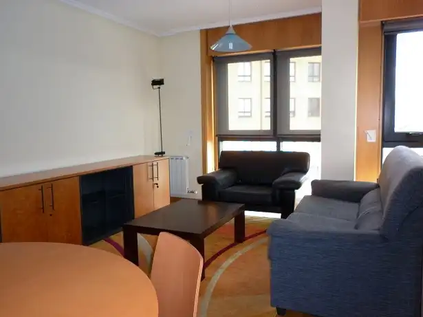 Sala de estar de Piso de alquiler en Narón con Calefacción, Parquet y Trastero