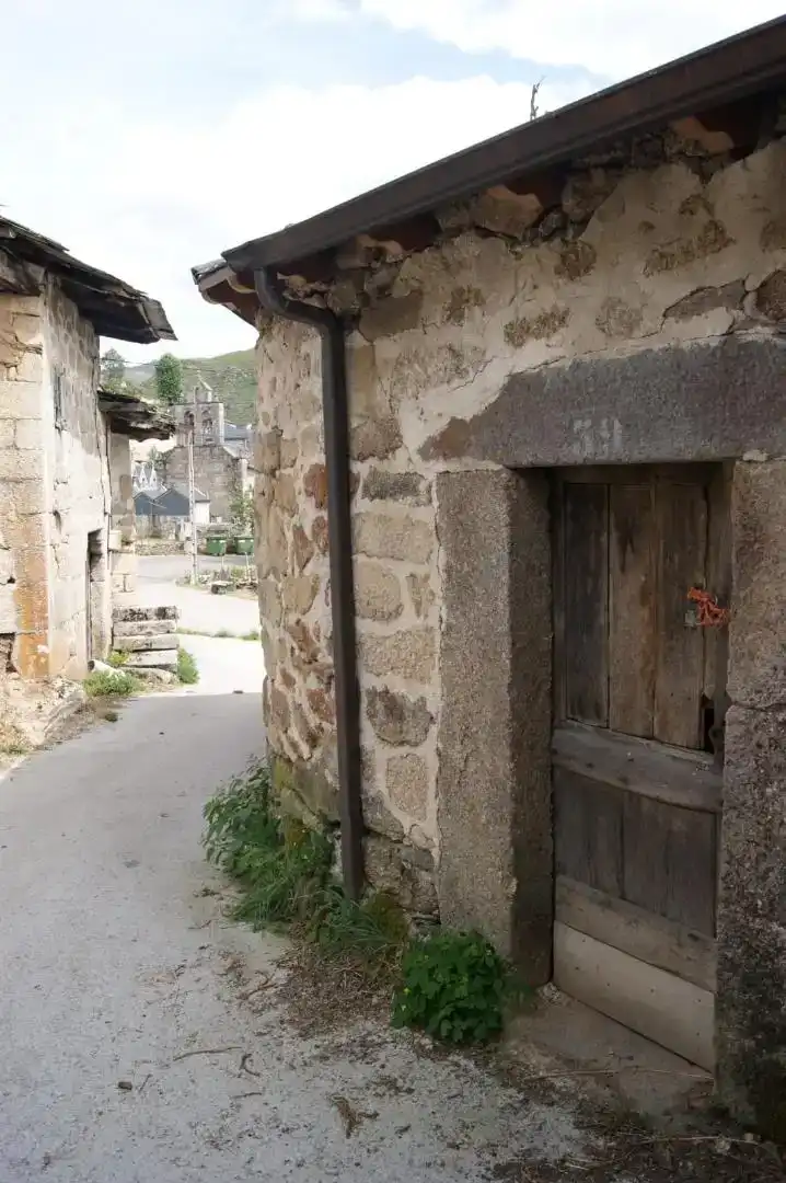 Vista exterior de Casa o chalet en venta en A Veiga  con Balcón
