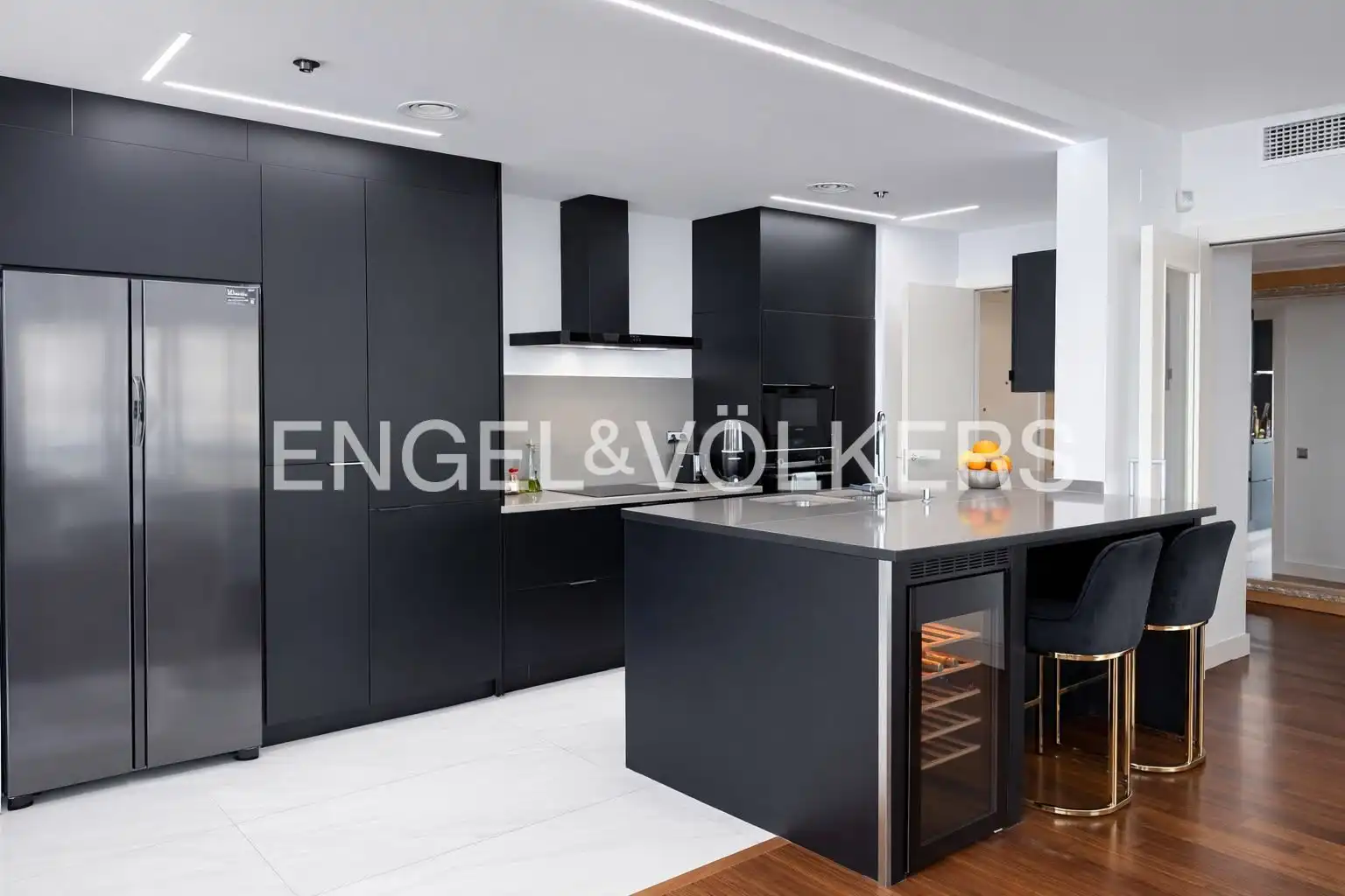 Kitchen of Flat for rent in Barcelona  with Air Conditioner, Heating and Parquet flooring