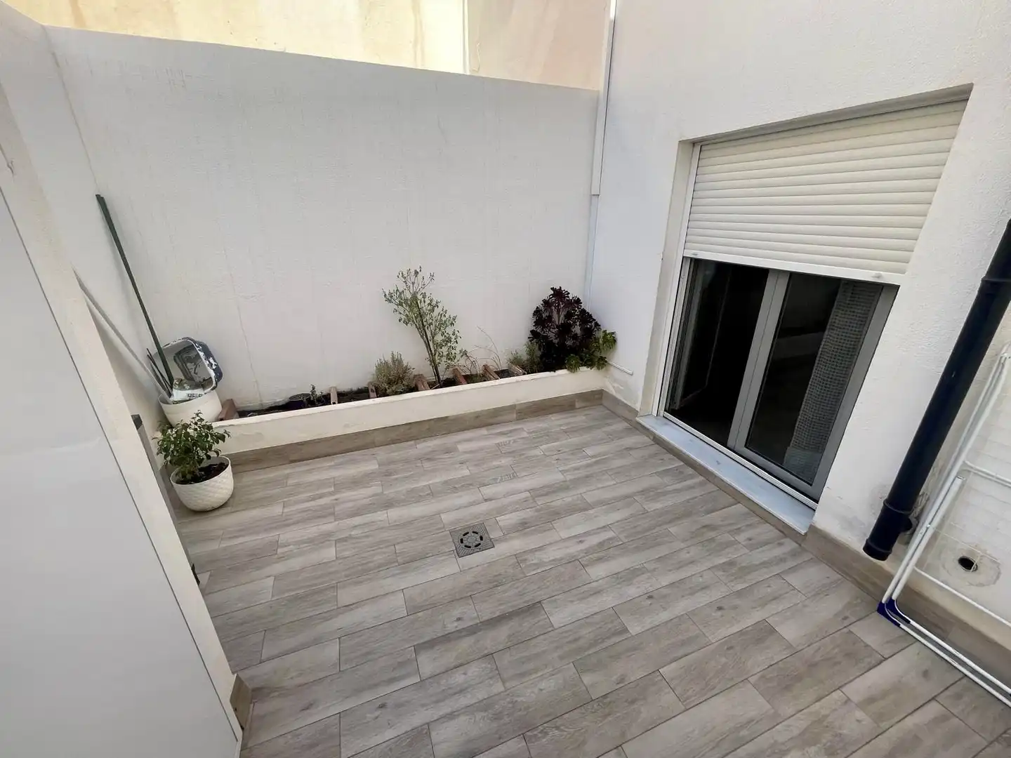 Terraza de Casa adosada en venta en Almería con Aire acondicionado, Parquet y Amueblado
