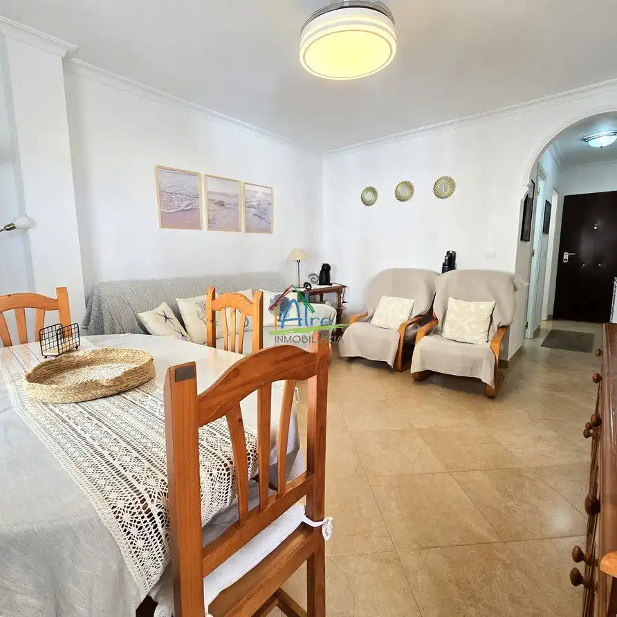 Living room of Flat for rent in Almonte  with Air Conditioner, Terrace and Furnished