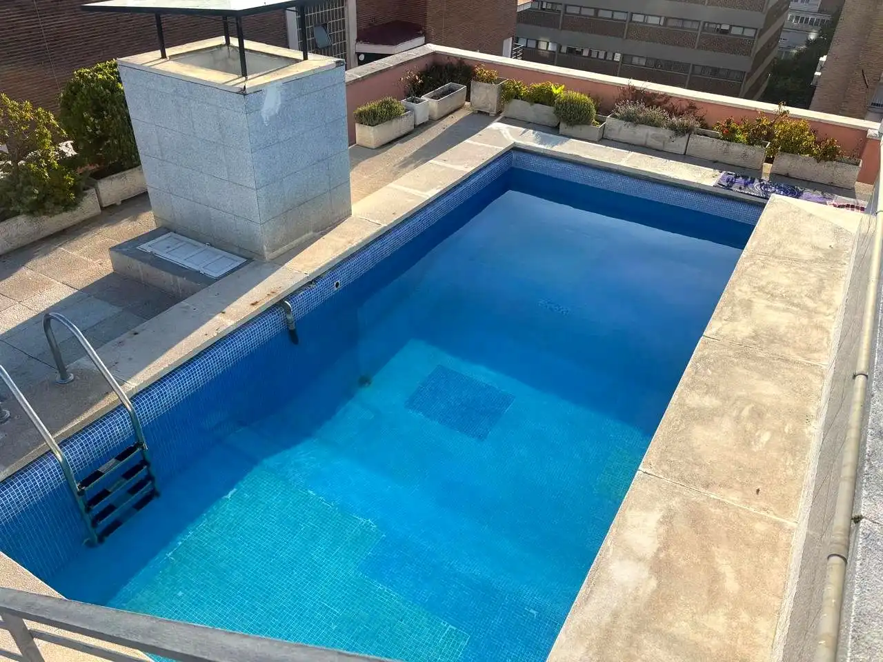 Piscina de Piso de alquiler en Chamartín