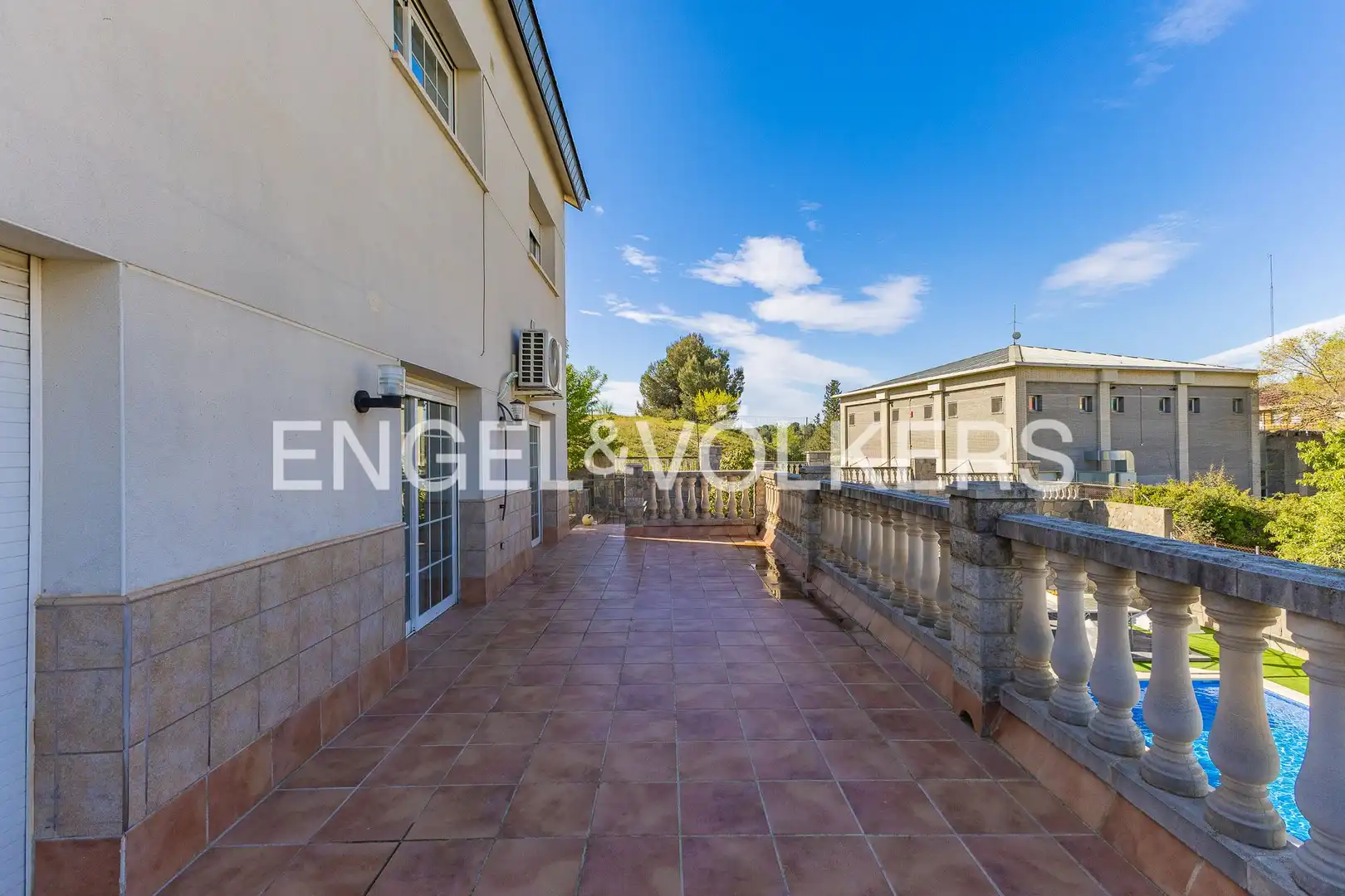 Terrassa de Casa o xalet en venda en Terrassa amb Aire condicionat, Calefacció i Jardí privat