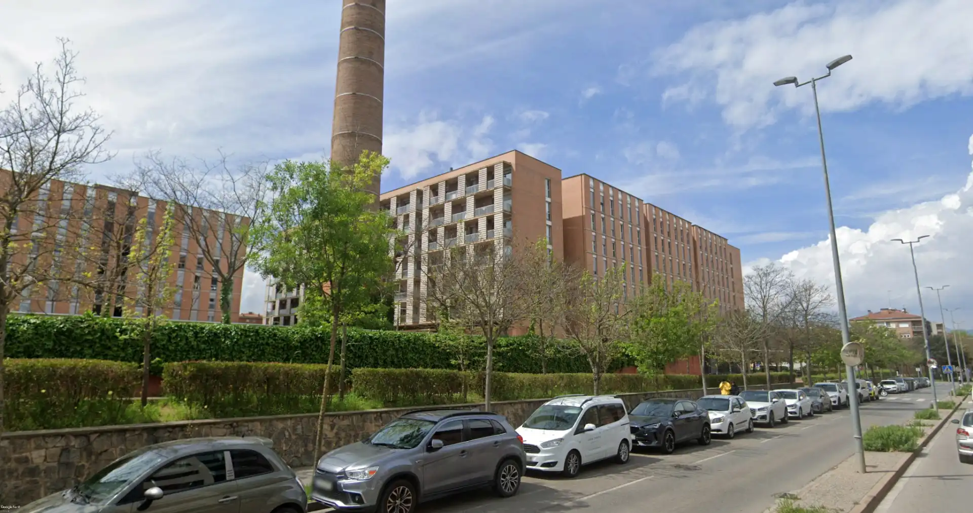 Vista exterior de Pis en venda en Girona amb Aire condicionat, Terrassa i Moblat