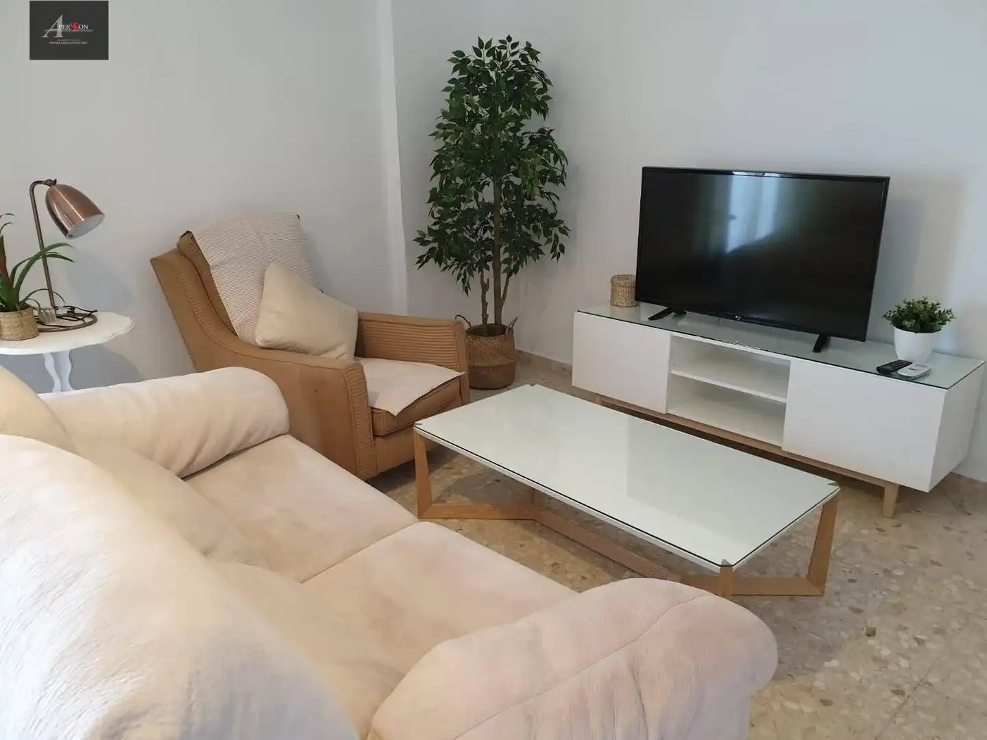 Sala de estar de Piso en venta en Écija con Aire acondicionado y Balcón