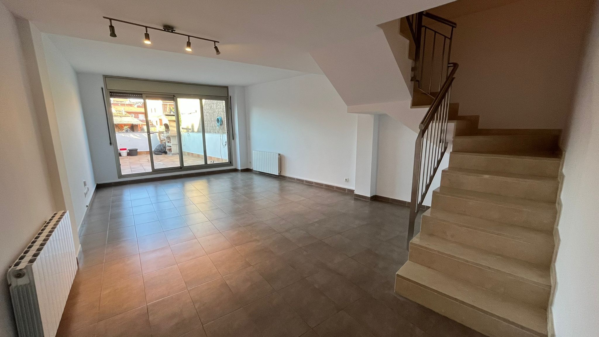Sala d'estar de Dúplex de lloguer en Breda amb Calefacció