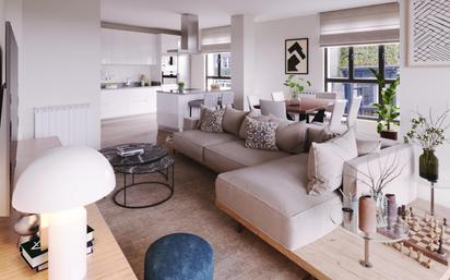 Living room of Flat for sale in Oviedo   with Heating, Terrace and Home automation