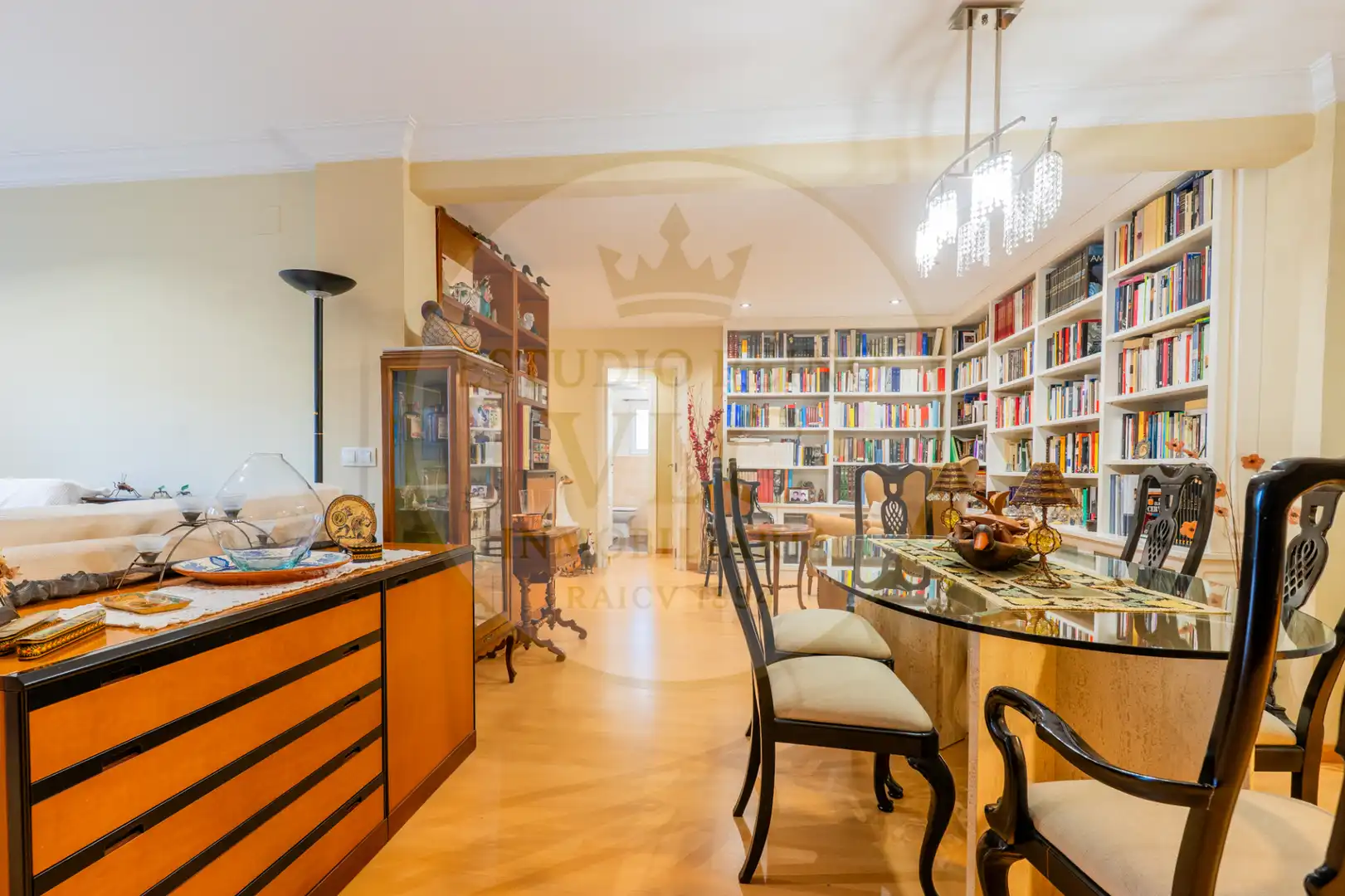 Menjador de Apartament en venda en Valencia amb Aire condicionat, Calefacció i Parquet