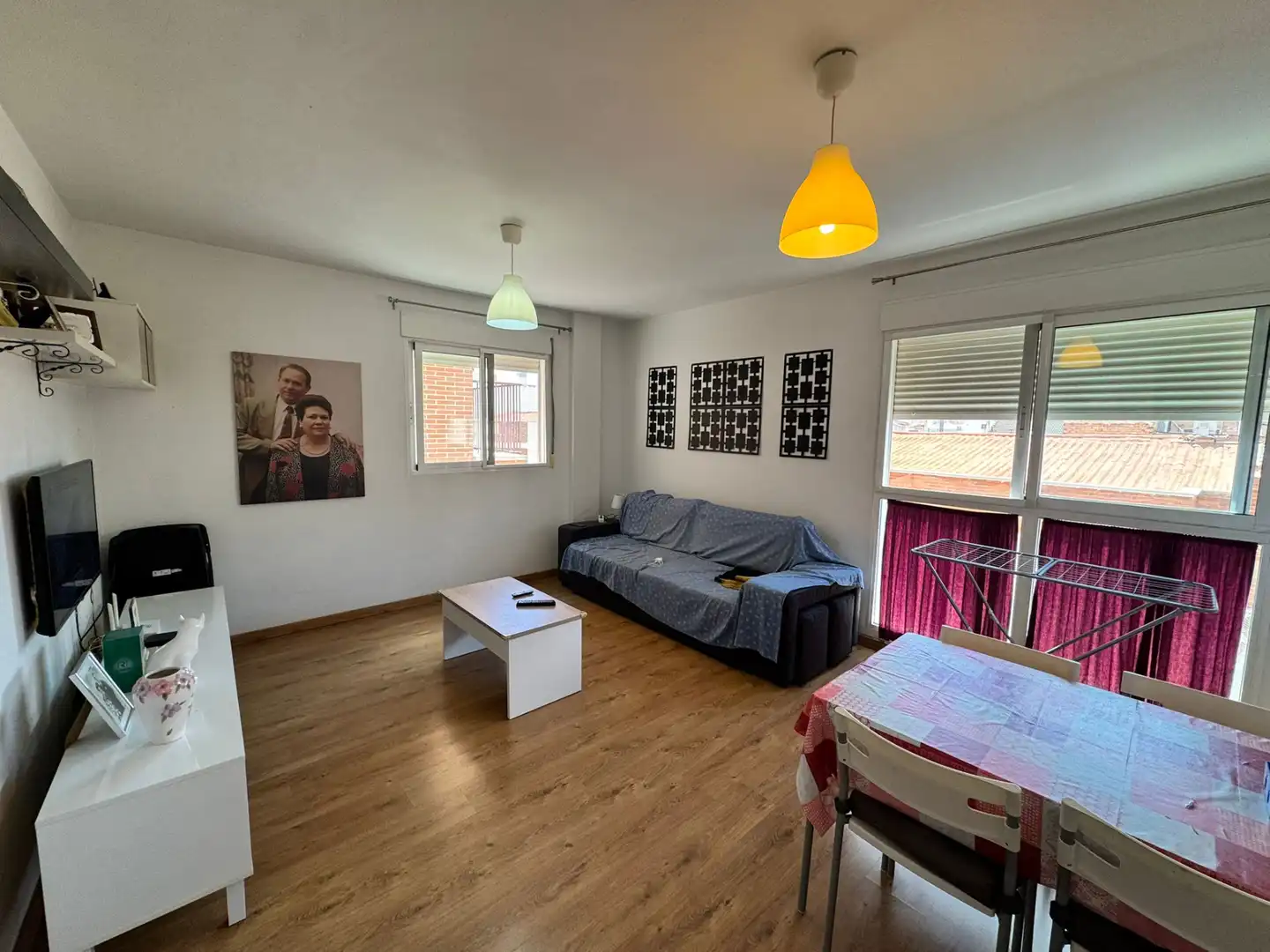 Sala de estar de Piso en venta en Murcia con Aire acondicionado, Calefacción y Amueblado