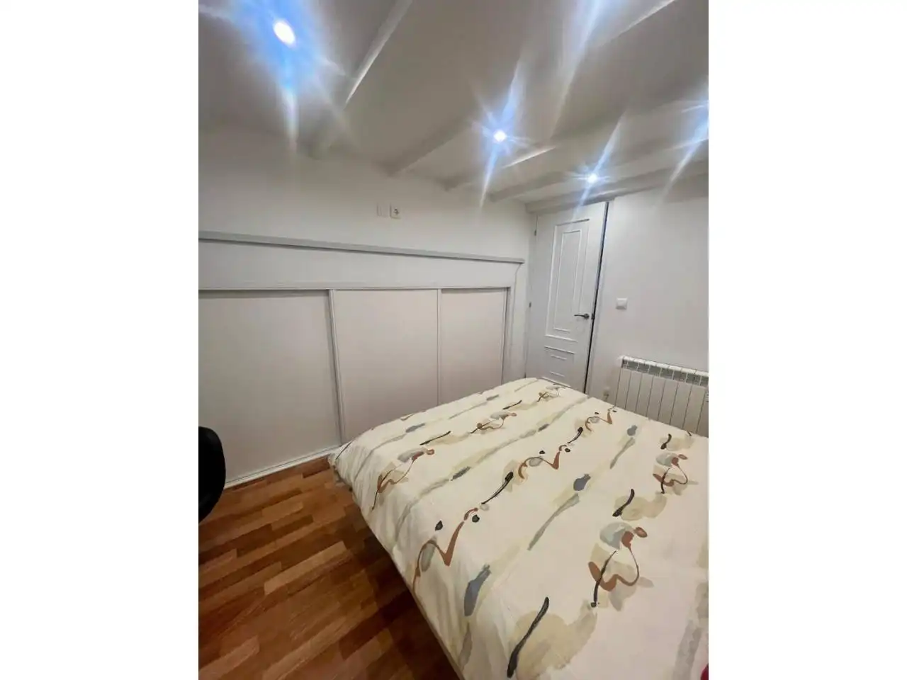Schlafzimmer von Haus oder Chalet zur Miete in Miño mit Heizung, Privatgarten und Schwimmbad