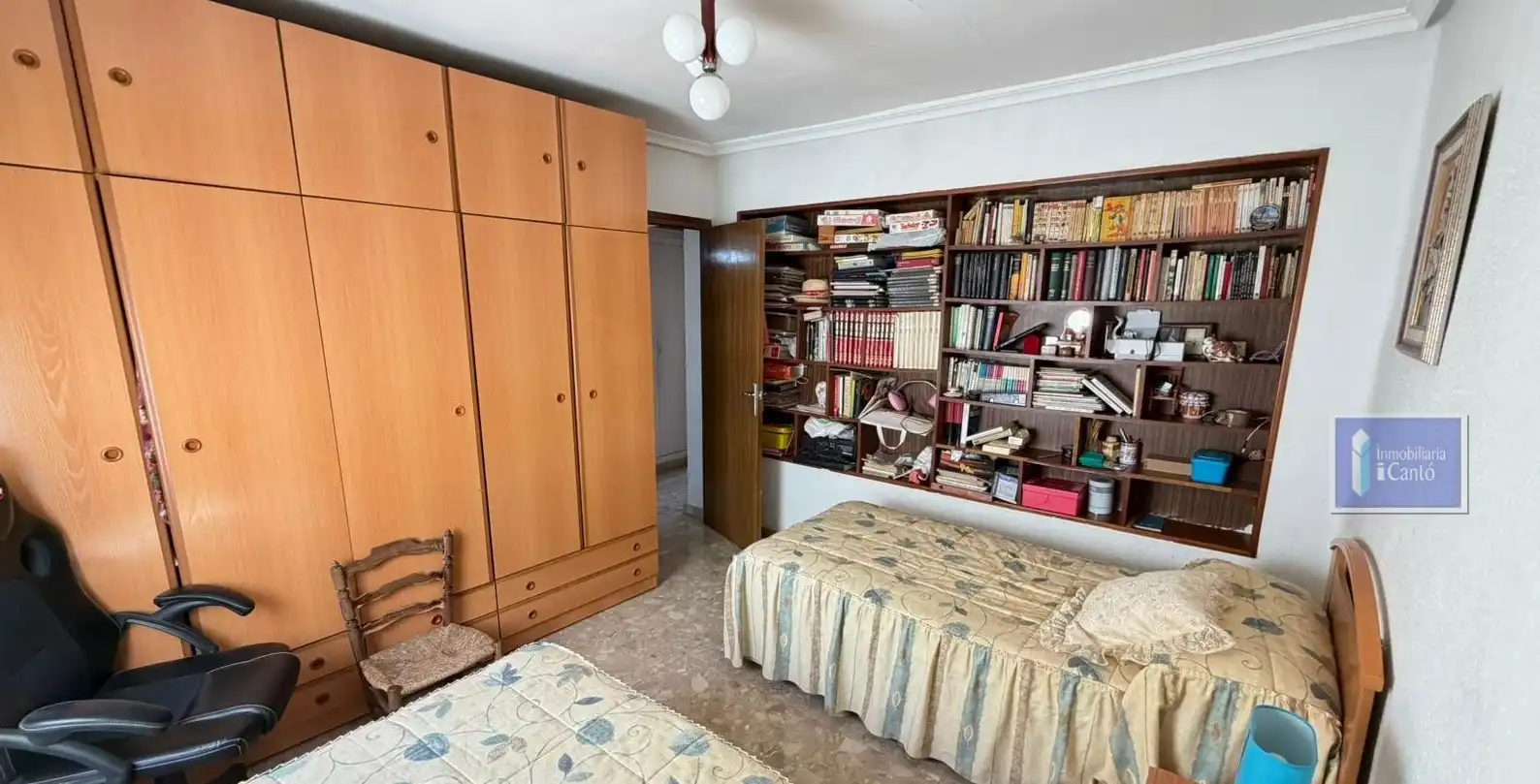 Bedroom of Flat for sale in Alcoy / Alcoi  with Balcony
