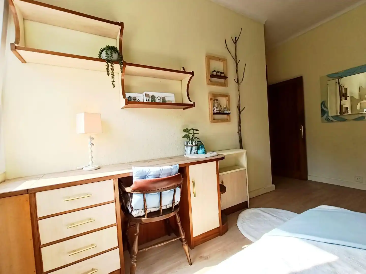 Bedroom of Flat for sale in Langreo  with Heating, Storage room and Furnished