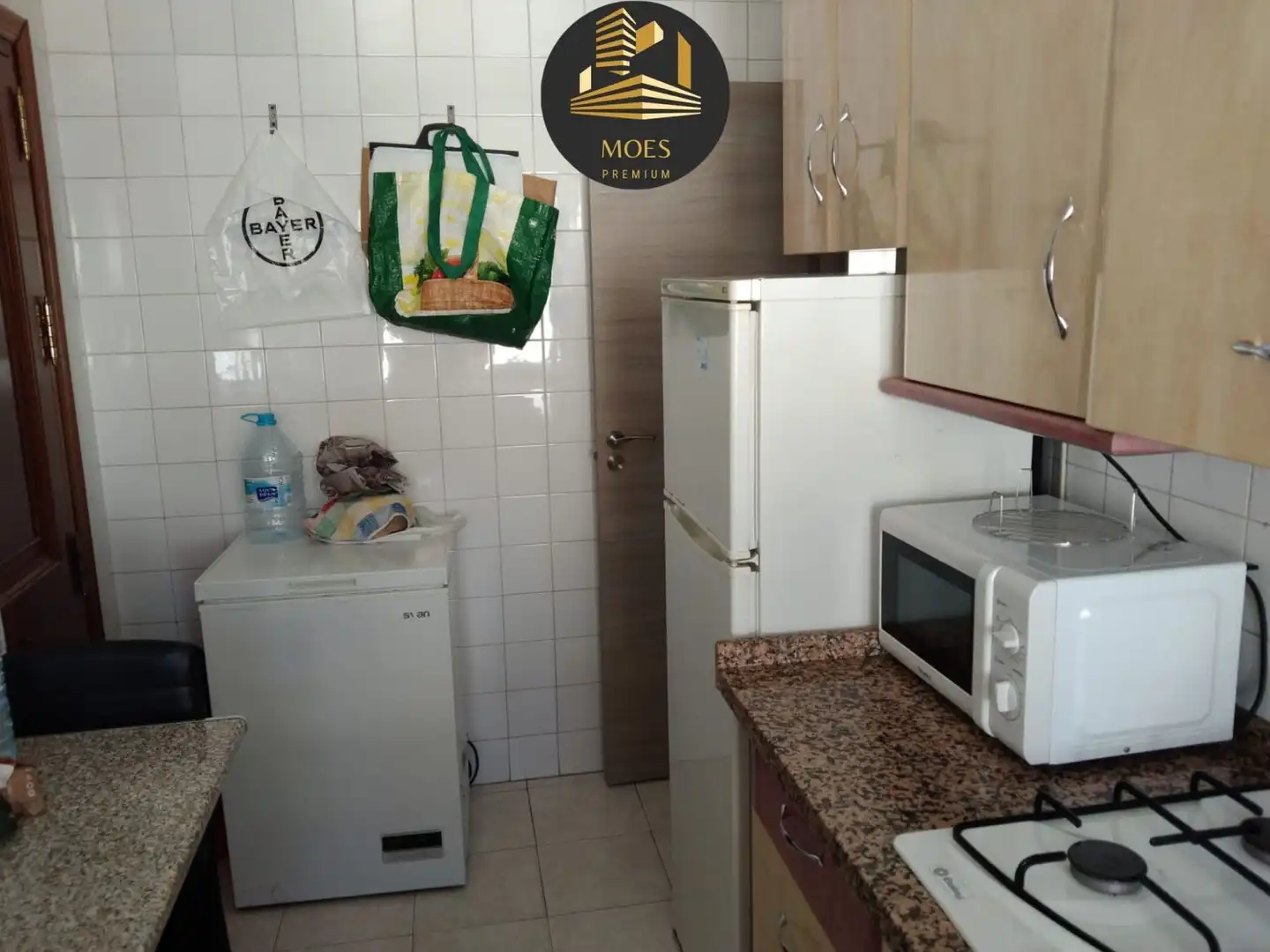 Cocina de Piso de alquiler en Benalmádena con Aire acondicionado, Calefacción y Terraza