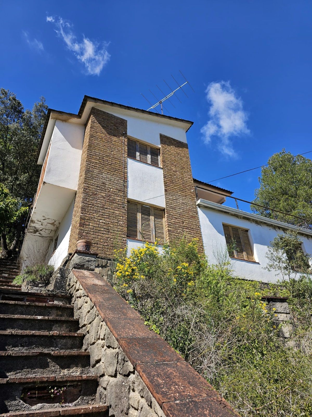 Vista exterior de Casa o xalet en venda en Monistrol de Calders amb Terrassa