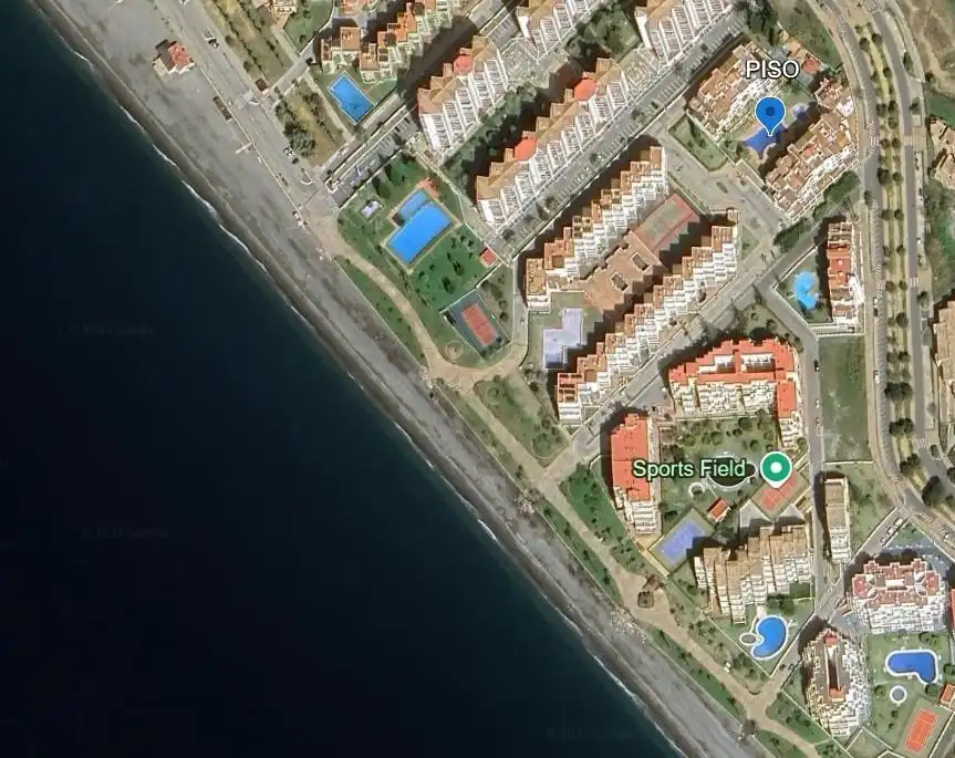 Exterior view of Flat for sale in Salobreña  with Private garden, Terrace and Furnished