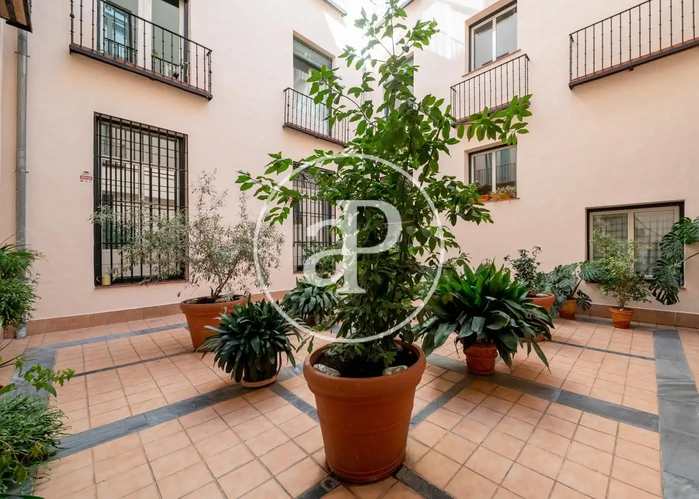 Jardín de Dúplex en venta en Madrid con Aire acondicionado, Calefacción y Amueblado
