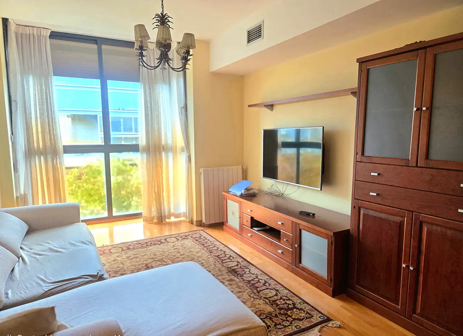 Sala de estar de Piso en venta en Madrid con Aire acondicionado, Calefacción y Jardín privado