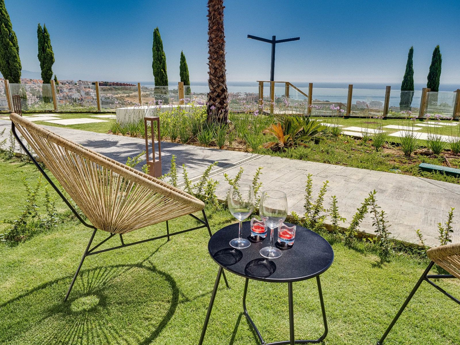 Terrassa de Planta baixa en venda en Manilva amb Aire condicionat, Terrassa i Piscina