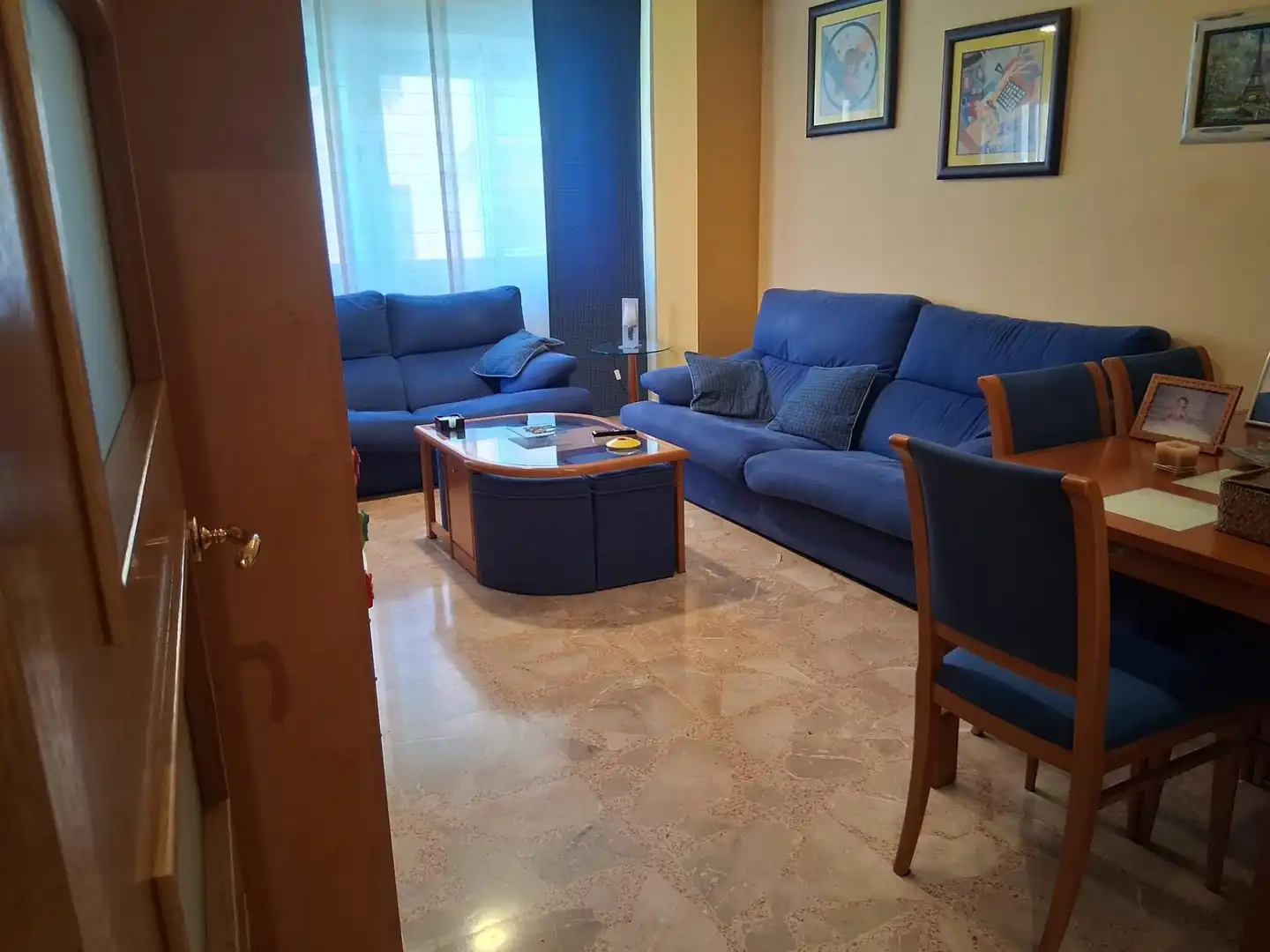 Sala de estar de Piso en venta en Albacete con Calefacción, Terraza y Trastero