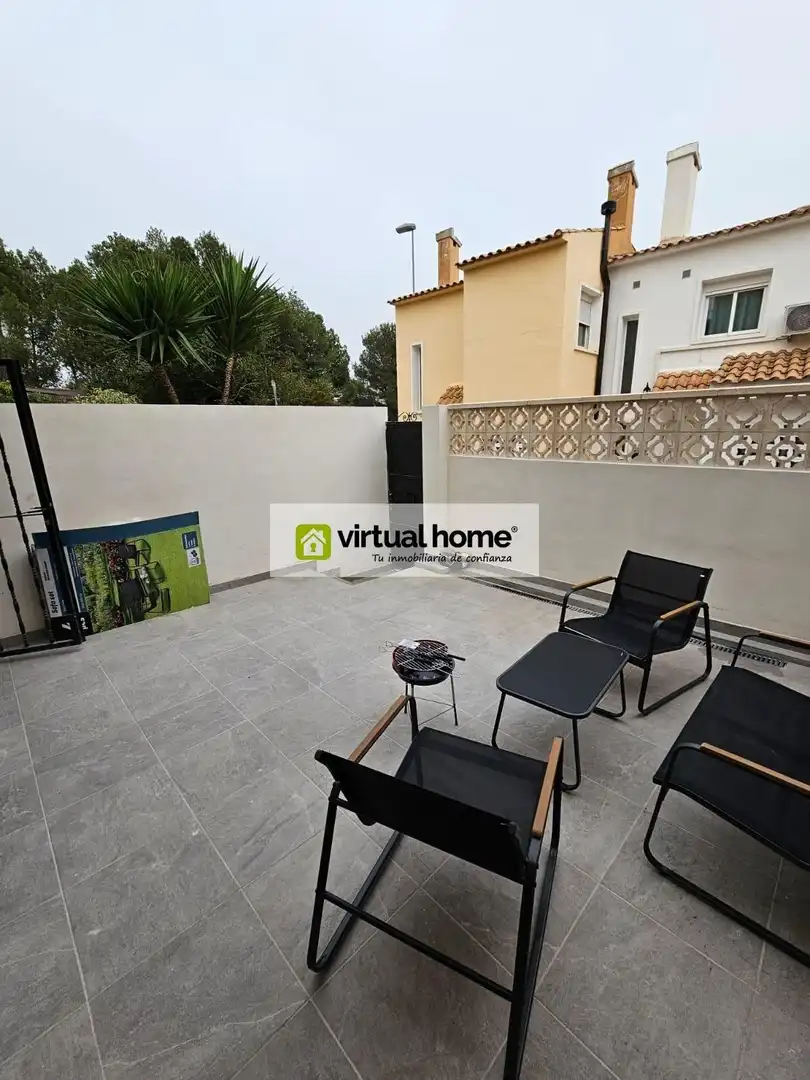 Terrassa de Casa o xalet de lloguer en Relleu amb Aire condicionat i Terrassa