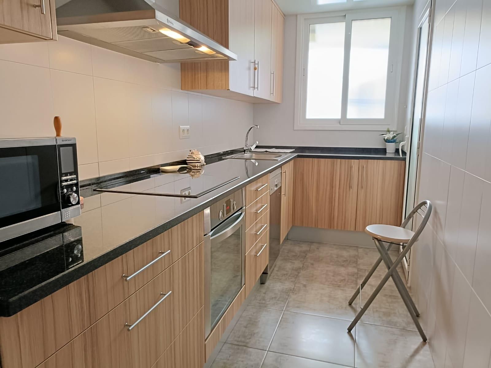 Kitchen of Flat for sale in Mataró  with Balcony