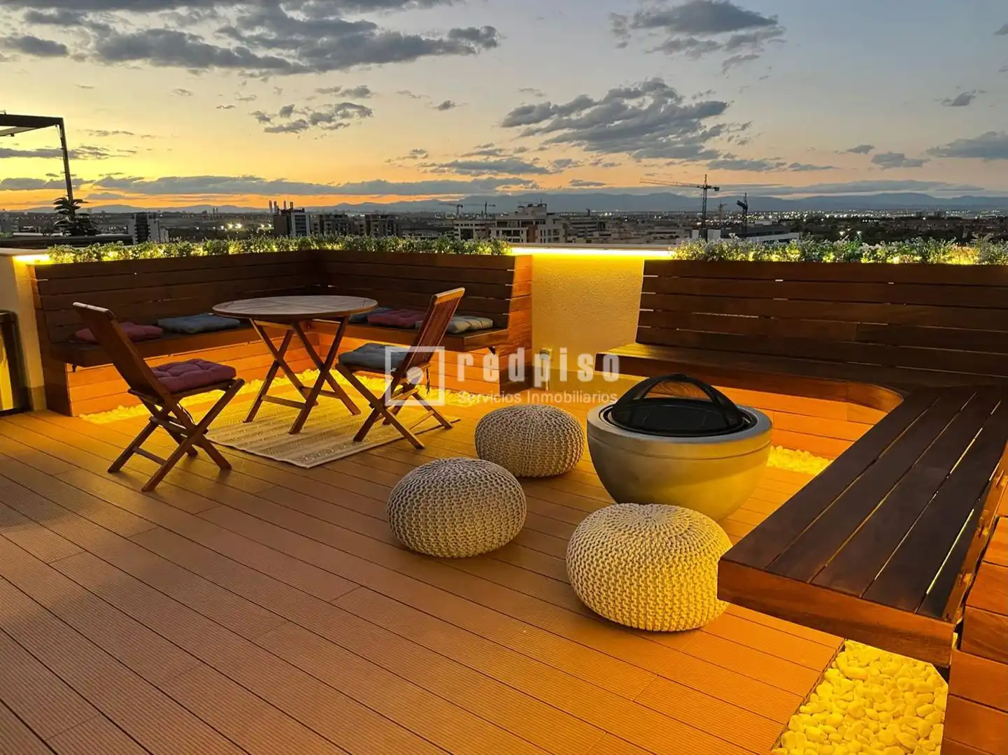 Terrace of Attic for sale in Madrid  with Air Conditioner, Heating and Private garden